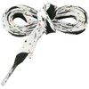 INSPIRE CHIC Flat Colorful Speckled Ink Shoestring Print Shoe Laces for Sneakers 2 Pairs - 2 of 4