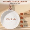 FONTOI 17 Pcs Nonstick Cookware Set Pots and Pans, Non-Toxic Kitchen Cooking Set with Stay-Cool Handles for Gastronome, Beige, 6.3"*2.95"*0.39" - 4 of 4