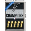 Trends International NBA San Antonio Spurs - Champions 23 Framed Wall Poster Prints - 3 of 4