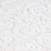 Elegant Floral Scroll Textured Machine Washable Bath Rugs, Set of 2 by Blue Nile Mills - 3 of 4