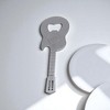 Unique Bargains Spoon Dishwasher Safe Guitar Bottle Opener 304Stainless Steel 5.5" 1 Pc - 2 of 4