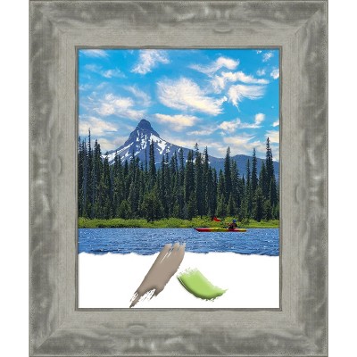 Waveline Silver 11x14 Polystyrene Wall Picture Frame