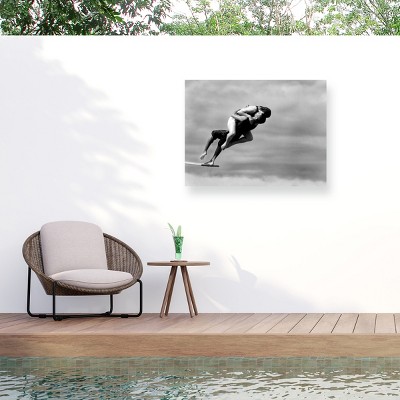 Trademark Fine Art - Tatyana Druz The Point of No Return Matted Framed Art