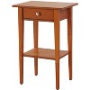 Passion Furniture Dalton 1-Drawer Nightstand (28 in. H x 18 in. W x 14 in. D) - 2 of 4