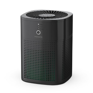 MORENTO Air Purifiers for Bedroom for Smoke, Small Air Purifier with Sleep Mode, HY1800, White, 1 Pack - 1 of 4