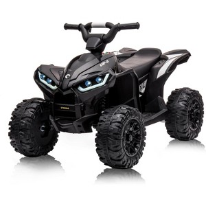 Kids Ride on ATV,12V Ride on Car with Remote Control, Electric Car with Music,LED Lights - 1 of 4