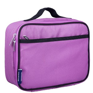 Wildkin Kids Insulated Lunch Box in Solid Colors – Durable and Reusable for School & Travel - 1 of 4