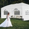 10X20Ft Outdoor Party Tent Gazebo, Waterproof Gazebo Canopy Tent, Heavy Duty Commercial Outdoor Canopy All Season with Storage Bag - 3 of 4