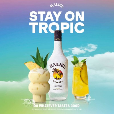 Malibu Coconut Caribbean Rum - 1L Bottle