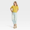 Women's Short Sleeve Collared Neck Pullover Sweater - Universal Thread™ - 3 of 3
