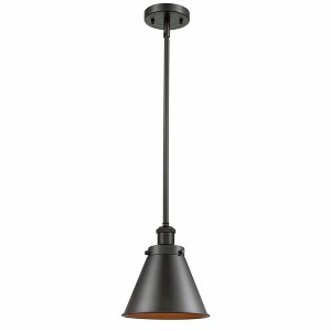 Appalachian - 1 Light Stem Hung Mini Pendant In Industrial Style-7.5 Inches Tall and 7 Inches Wide - 1 of 1