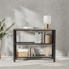 40" Industrial Console Table, 3 Tier Entryway Table With Storage Shelf, Narrow Sofa Table For Living Room, Hallway, Entrance Hall, Corridor, Bedroom - 3 of 4