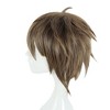 Unique Bargains Women's Wigs 12" Blonde with Wig Cap - 4 of 4
