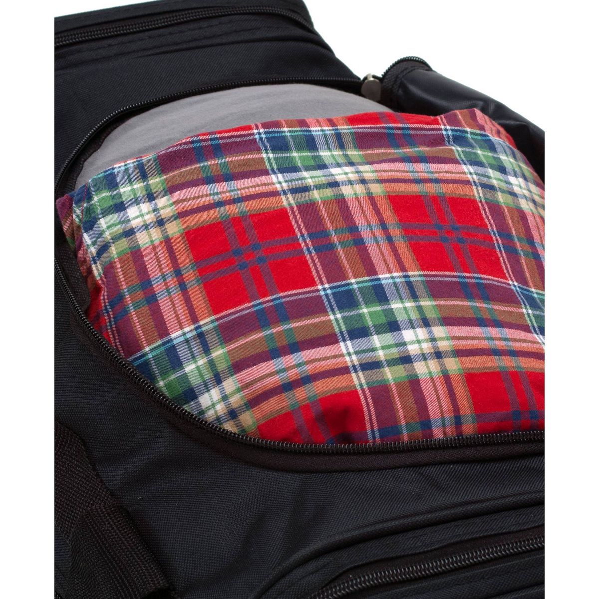 Rockland Pasadena Expandable Softside Carry On Spinner Suitcase - thumbnail 4