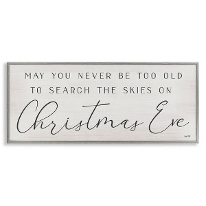 Stupell Industries Inspiring Christmas Eve Sentiment, 24" x 10" - 1 of 4