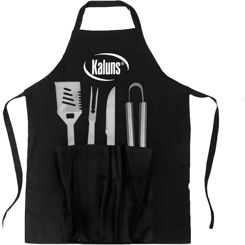Kaluns Grill Set, 21 Piece Grilling Utensils Set, Stainless Steel, Strong and Durable Grill Tools, Dishwasher Safe, 2 of 9