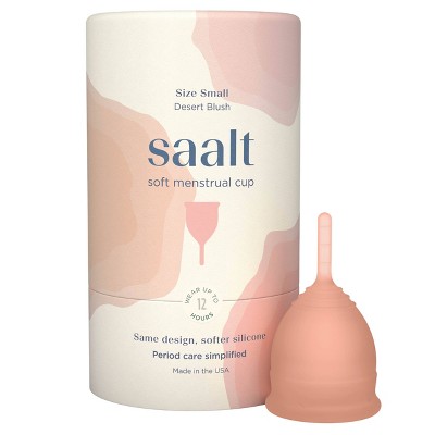 Saalt Soft Menstrual Cup - Desert Blush - Small