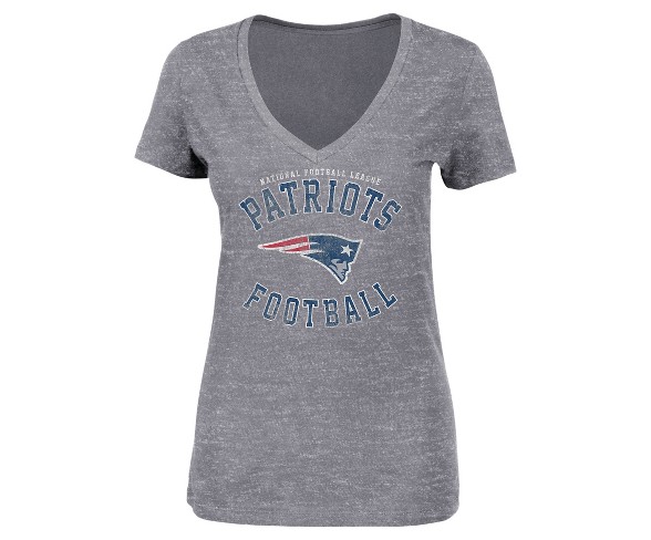New England Patriots Women's Melange T-Shirt M