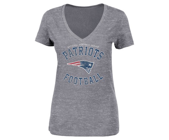 New England Patriots Women's Melange T-Shirt S