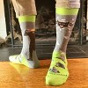 Werewolf Breaking Through a Wall Socks (Men's Sizes Adult Large) from the Sock Panda - 2 of 4