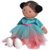Tikiri Toys Kessie Fabric Baby Doll with Dark Skin & Hair 6 Months+ - 4 of 4