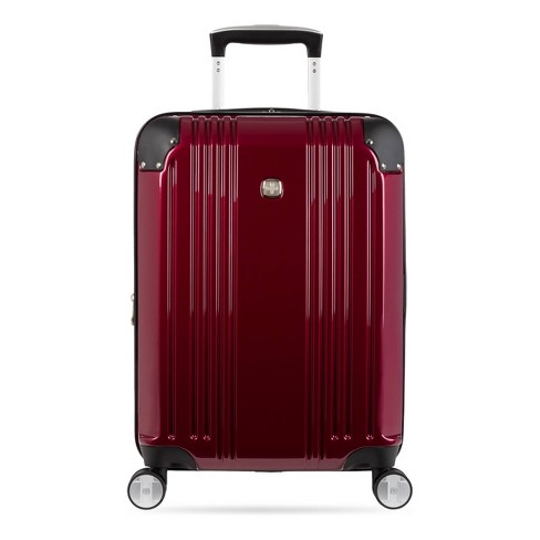 Swiss gear store red luggage