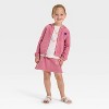 Toddler Girls' Zip-Up French Terry Hoodie - Cat & Jack™ - 4 of 4
