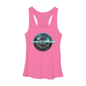 Women's Design By Humans Returning To Silence By Maryedenoa Racerback Tank Top - 1 of 3