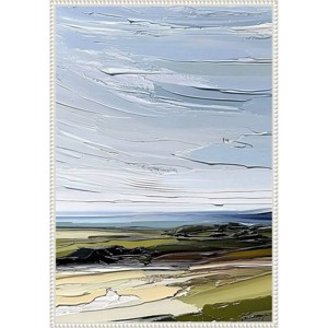 Amanti Art Landscape Print III by Tradelink Inhouse Artist Framed Canvas Wall Art - 1 of 4