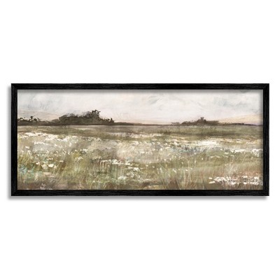 Stupell Industries Rural Country Meadow Framed Giclee Art