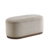 CAVINAS Modern Lift-Open Top Ottoman Bench with Cushioned Seat,Upholstered Storage Bench for Living Room - 3 of 4