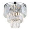 CWI Lighting Weiss 8 Light Flush Mount With Chrome Finish - 2 of 4