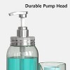 LunaLulinlk 25oz Mouthwash Dispenser with Cup Holder,Refillable Plastic Mouth Wash Pump Soap for Bathroom - 3 of 4