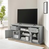 60" Corner Tv Stand Gray - image 2 of 2