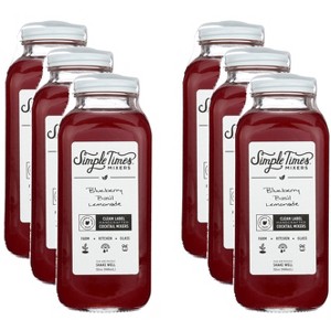 Simple Times Mixers Blueberry Basil Lemonade - Case of 6 - 32 fl oz. - 1 of 2
