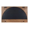 Kate and Laurel Andover Functional Mirror - Brown, 24x36 - 4 of 4