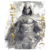 Women's Marvel: Moon Knight Golden Hieroglyphs Portrait Sketch T-Shirt - 2 of 4