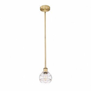 Rochester - 1 Light Stem Hung Mini Pendant In Industrial Style-7.38 Inches Tall and 5.88 Inches Wide - 1 of 1