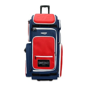 2025 Smash Ops Guerrilla V4 Roller Bag - Red/Navy - 1 of 4