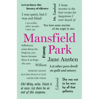 Mansfield Park - (Word Cloud Classics) by  Jane Austen (Paperback)