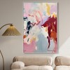 Art Remedy Burgundy over Lavender Retro Abstract Wall Art Framed - 2 of 4