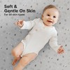 KeaBabies Mini Crib Sheets for Baby Girls, Boys, 2-Pack Soothe Pack and Play Sheets Fitted, Organic Pack N Play Mattress Sheet - 4 of 4