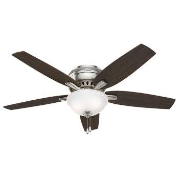 52" Newsome Low Profile Ceiling Fan (Includes LED Light Bulb) - Hunter Fan