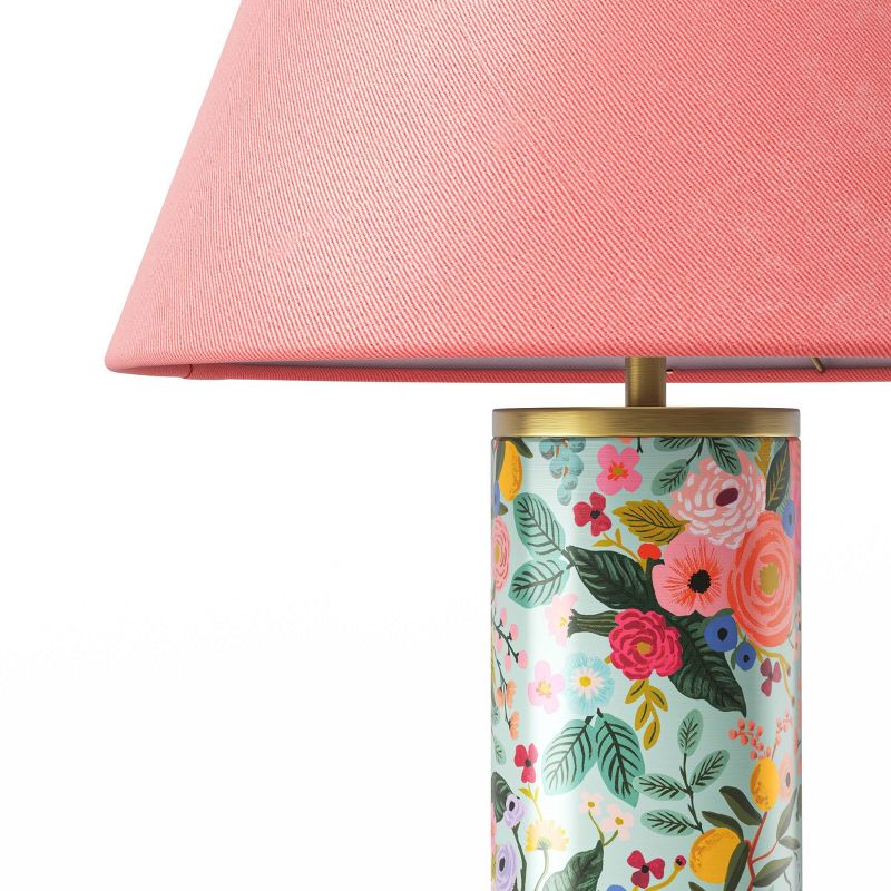 Rifle Paper Co. x Target Floral Lamp with Velvet Lampshade, 4 of 9