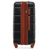 3 Pieces Spinner Wheels Luggage Set, 20-inch With USB Port, Expandable 24" And 28", 360-degree Rotating Wheels Suitcase - 3 of 4