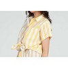 Women's Sunshine Stripe Blouse - LUCCA - 3 of 4