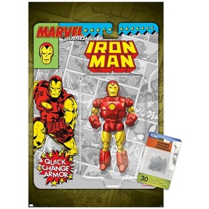 Trends International Marvel Toy Vault - Iron Man Unframed Wall Poster Prints - 1 of 4