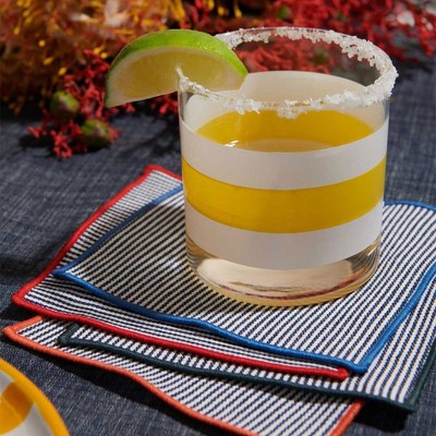 Atelier Saucier Americana Stripe Cocktail Napkins - Thumbnail 2