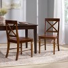 TinyHomie Acacia Wood Dining Chairs, 2-Pcs Set - 2 of 4