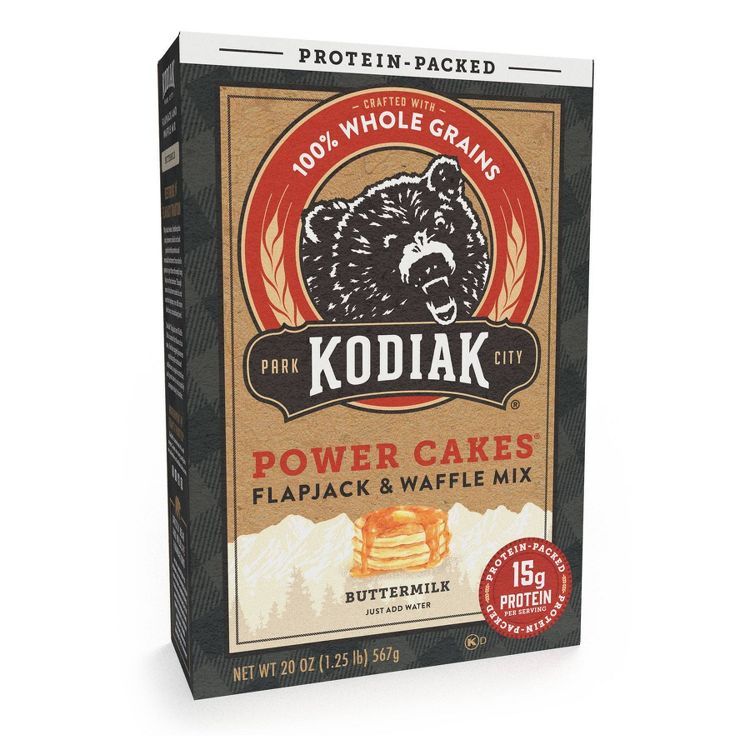 Kodiak Cakes Protein-Packed Power Cakes Buttermilk Pancake and Waffle Mix - 20oz, 3 of 7